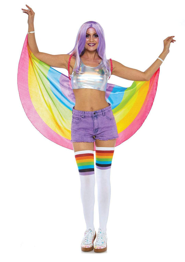 Rainbow Costume Festival Wings LA-A2840