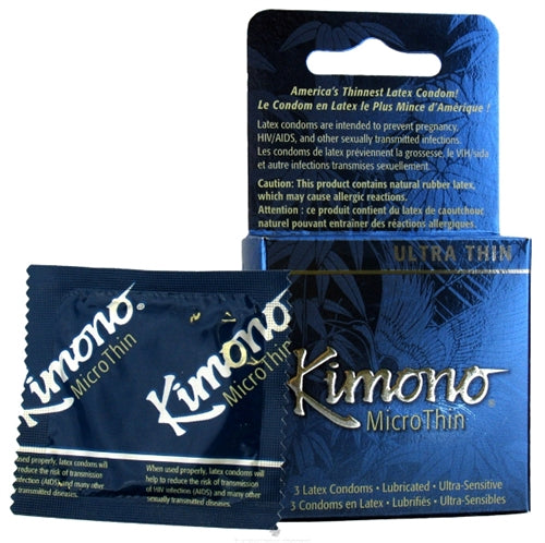 Kimono Microthin Ultra Thin - 3 Pack KM05003