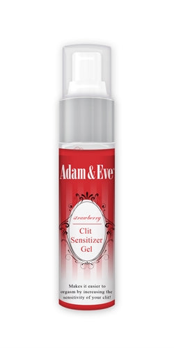 Adam and Eve Strawberry Clit Sensitizer Gel 1 Oz AE-LQ-7137-2