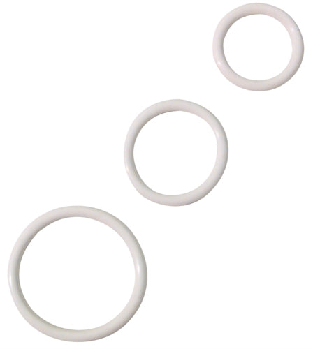 Soft C Ring Set - White BSPR-09