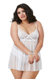 Nighty With Pearls - Layla Undercover Lingerie