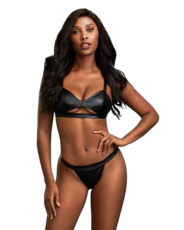 Midnight Complete Set (Robe, Bralette & Thong) - Layla Undercover Lingerie