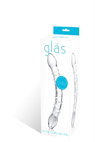 Double Trouble Glass Dildo GLAS-16