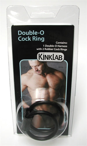 Double-O Cock Ring Rubber KL-741