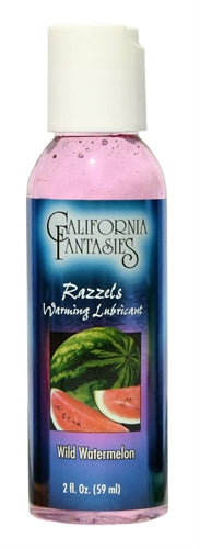 Razzels Warming Lubricant - Wild Watermelon - 2 Oz. Bottle CF-RWW-02