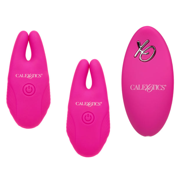 Silicone Remote Nipple Clamps - Pink SE0077773