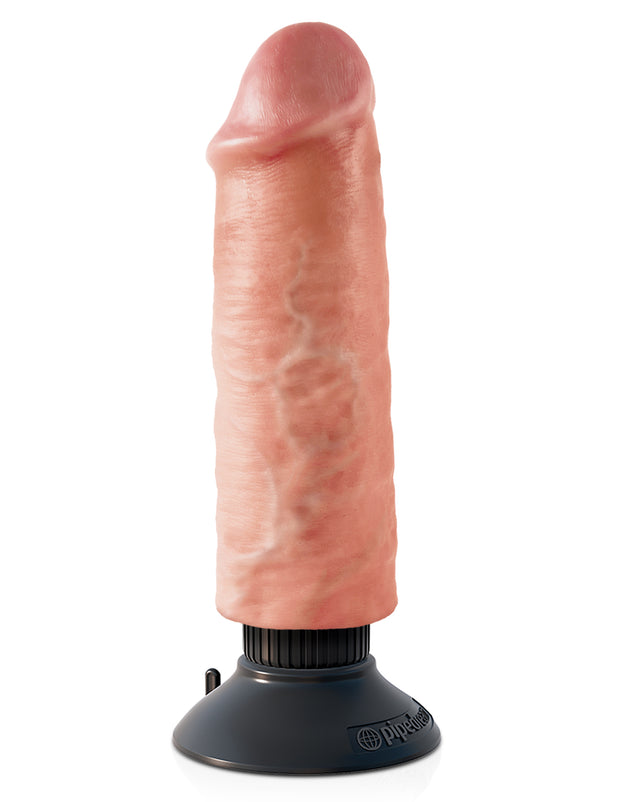 King Cock 6-Inch Vibrating Cock - Light PD5401-21