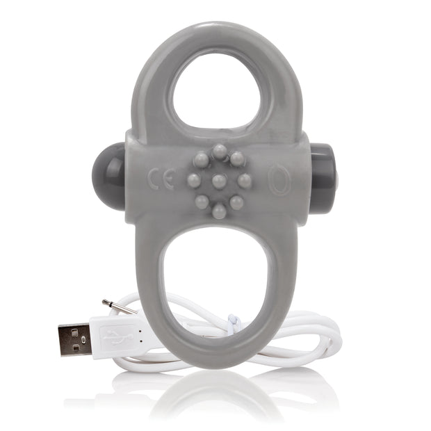 Charged Yoga Rechargeable Vibe Ring - Grey AYOG-G-101E