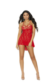 Spicy Baby Doll Teddy & Matching G-String - Layla Undercover Lingerie
