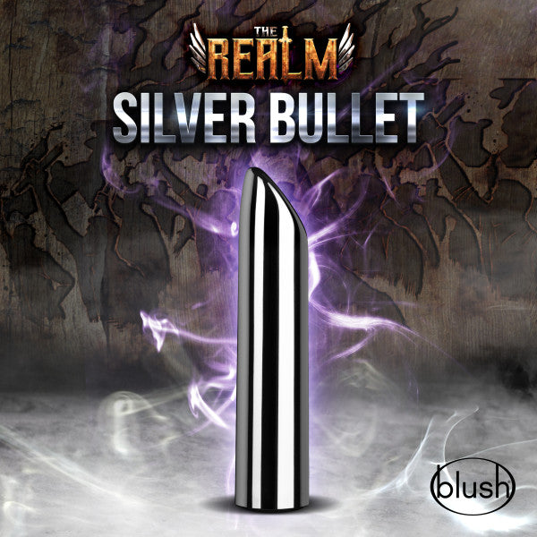 The Realm - Sliver Rechargeable Bullet - Silver BL-27504