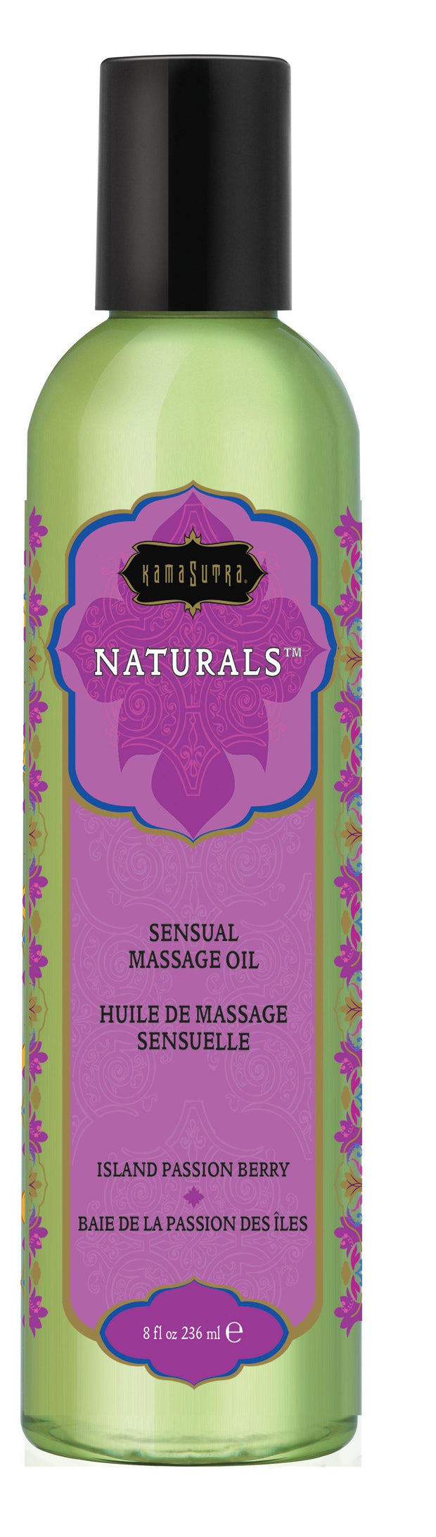 Naturals Massage Oil - Island Passion Berry - Layla Undercover Lingerie