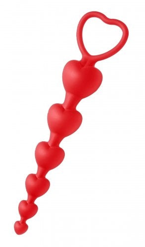 Sweet Hearts - Heart Shaped Silicone Anal Beads FR-AE177