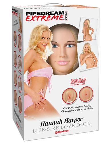 Pipedream Extreme Dollz Hannah Harper Life Size Love Doll PDRD300