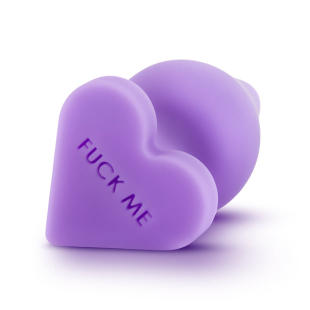 Naughtier Candy Hearts - Fuck Me - Purple BL-95720
