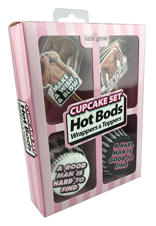 Cupcake Set - Hot Bods Wrappers & Toppers LG-NV054
