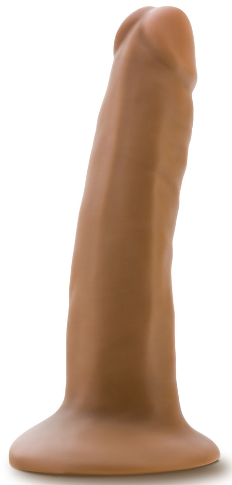 Dr. Skin Silicone - Dr. Lucas - 5 Inch Dong With  Suction Cup - Mocha BL-54517