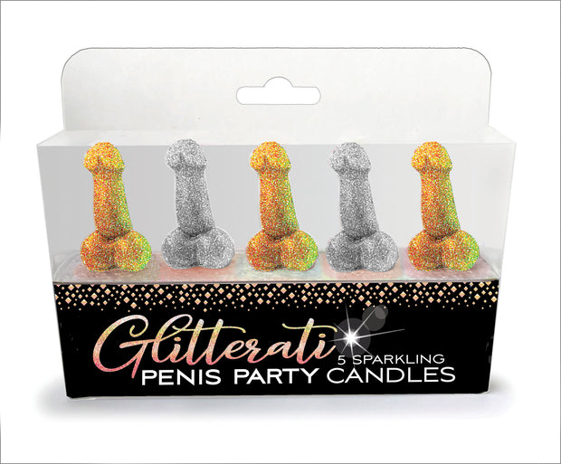 Glitterati Penis Party Candles CP-1034