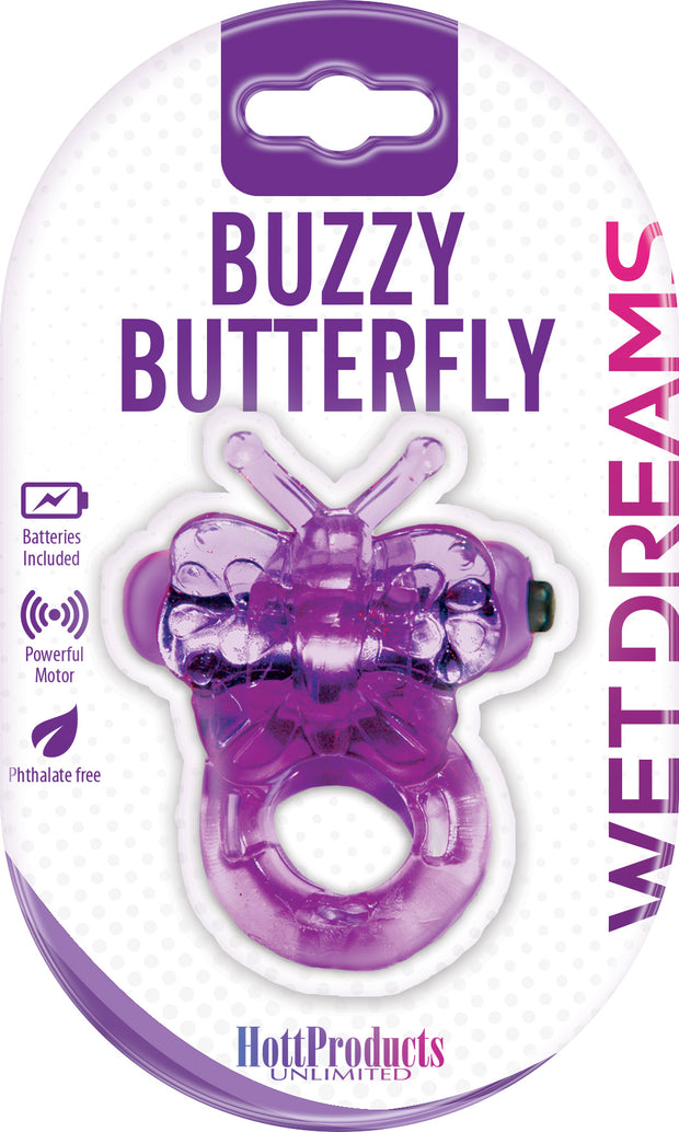 Purrfect Pet Buzzy Butterfly - Purple HTP2135
