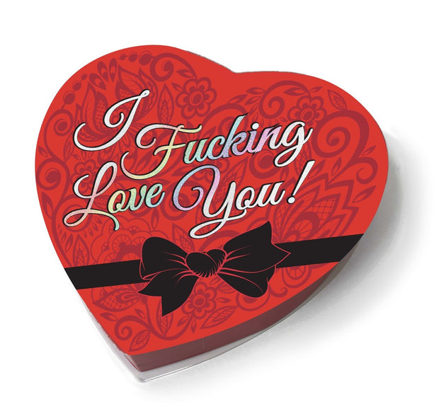 I f'n Love You - Heart Boxed Chocolates CP-933